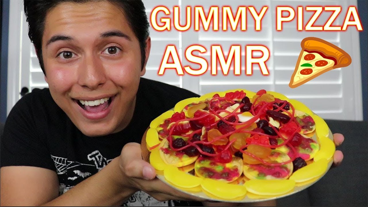 [ASMR] GIANT Candy Pizza! (Intense Eating Sounds)
