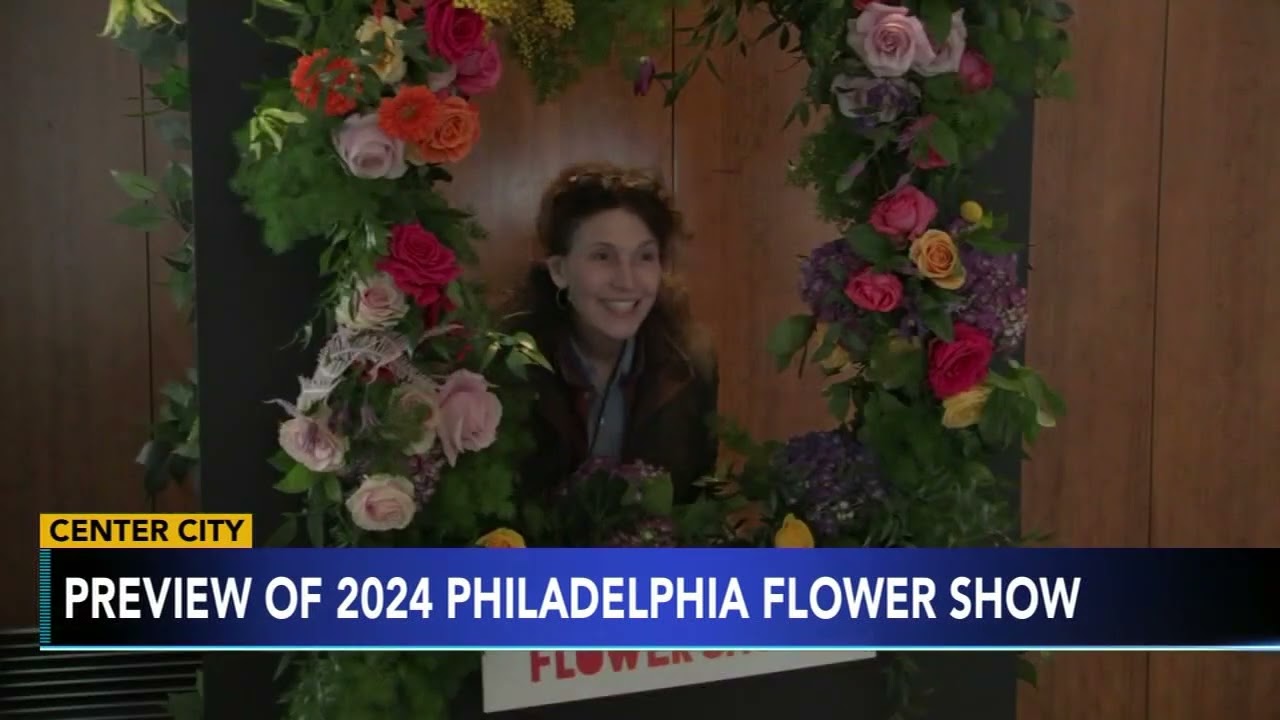 Theme for 2024 Philadelphia Flower Show is "United by Flowers"