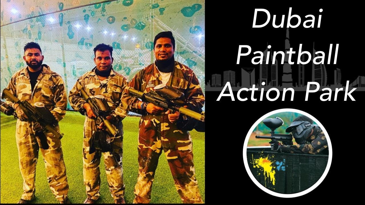 DUBAI PAINTBALL PARK (සිංහලෙන්) VLOG YouTube