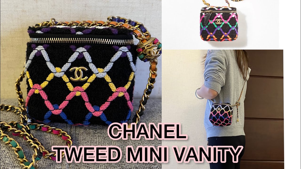 chanel top handle vanity