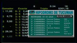 Emisión en directo de Hipodromo Tucuman