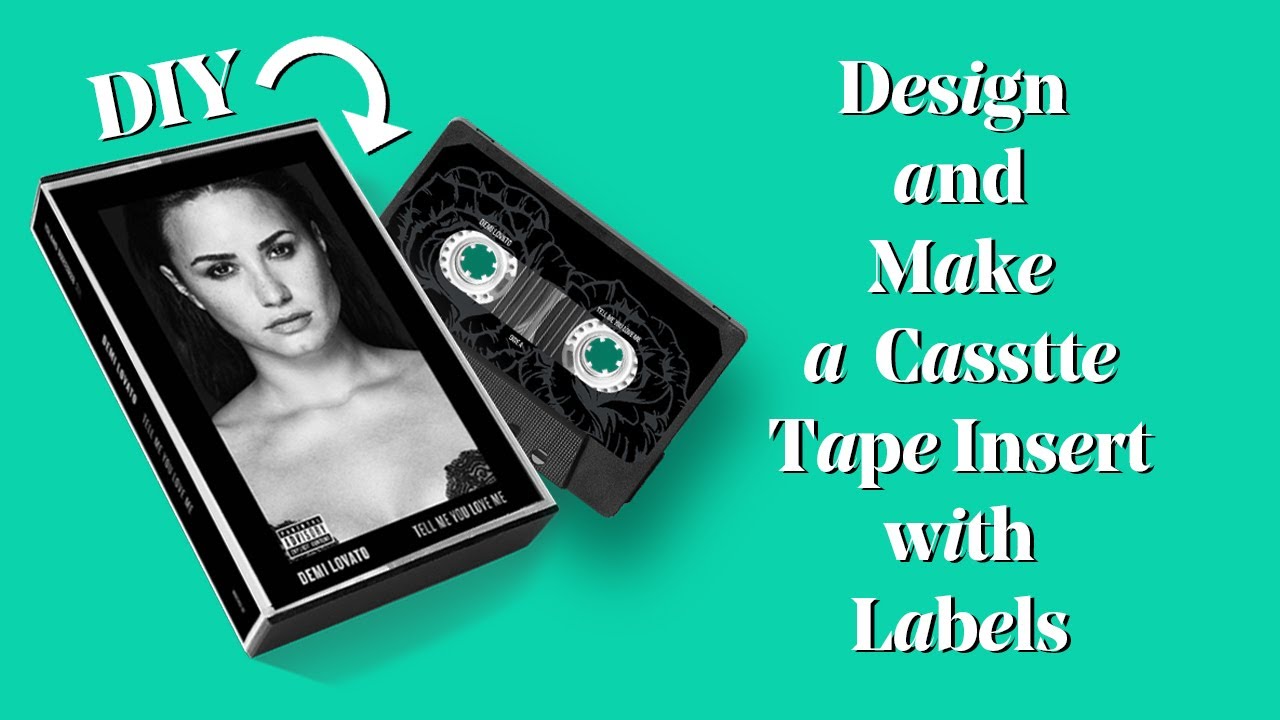 How To Print Cassette Tape Labels