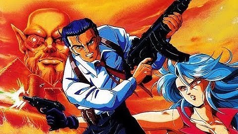 Arcade Archives ROLLING THUNDER 2 - Quick look at the game with scanline filter enabled.