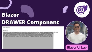 Blazor Tutorial: Build a Modern Sidebar Drawer with Animations