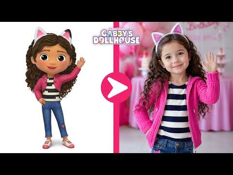 Gabby’s Dollhouse Characters as Humans 🎂🎉 | Kids’ Birthday Party Edition ~ Guess the Voice Quiz