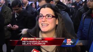 Commuter Chaos: MBTA warns of more issues Friday morning
