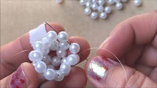 Pearl Beaded Ball - Easy for Beginners