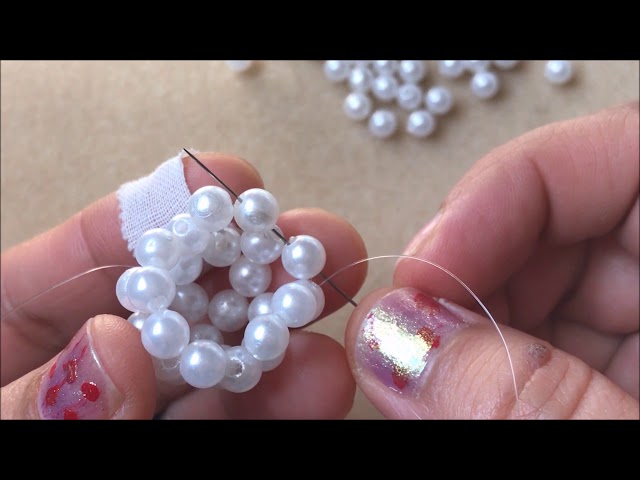 Pearl Beaded Ball - Easy for Beginners 