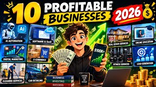 10 Most Profitable Businesses to Start in 2026 | High-Profit Business Ideas