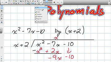 Long Division of Polynomials Grade 12 Advanced Functions Lesson 3 5 10 17 12