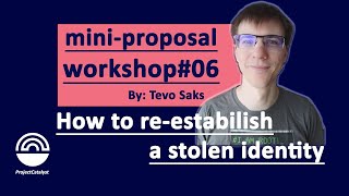 Mini Proposal Workshop #6 by Tevo Saks