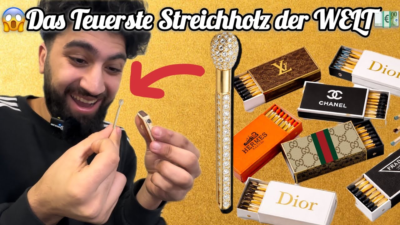 Zündhölzer die du noch NIE gesehen hast❗️🤑😱