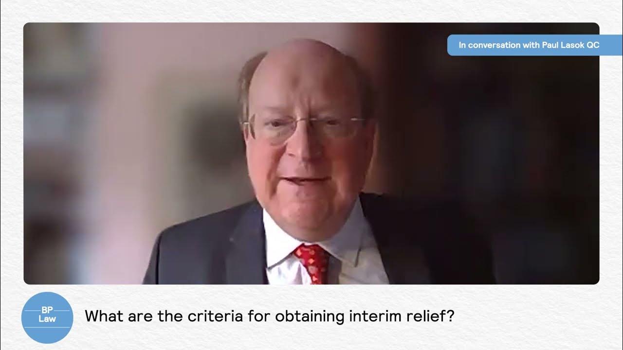 what-are-the-criteria-for-obtaining-interim-relief-youtube