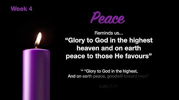 Advent Week 4: Peace