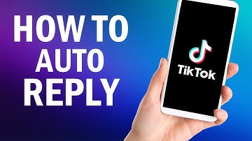 How To Auto Reply (WELCOME MESSAGE) On Tiktok