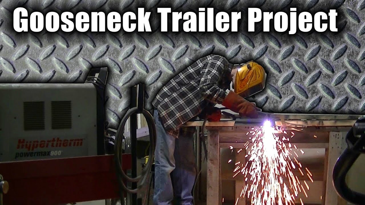 Gooseneck Trailer Project U0026quot Blue Collar Hauler U0026quot Part 8