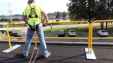 Work on the Edge with LORGUARD - The OSHA-Compliant Rooftop Safety Railing System