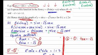 Trigonometric Equations - Ex 11B: The sum of sine and cosine functions Part A