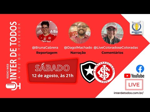 Botafogo x Inter || Ao Vivo || Campeonato Brasileiro 2023