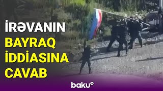 Xi̇n Azərbaycan Bayrağı Öz Ərazimizdə Ucalıb