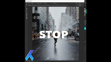 Vanishing Point - Perspective text How to paint text on road using Photoshop