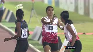 4 x 400M Relay Final - Under 21 Girls | Khelo India Youth Games 2020