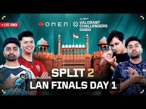 [HINDI] OMEN Valorant Challengers South Asia 2024 | Split 2 | Finals- Day 1