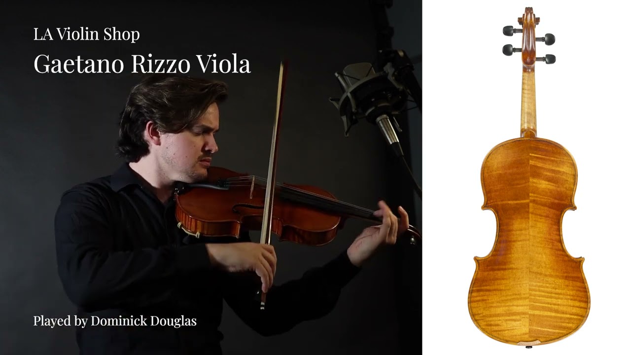 [LA Violin Shop Label] Gaetano Rizzo Viola (15"-16.5")