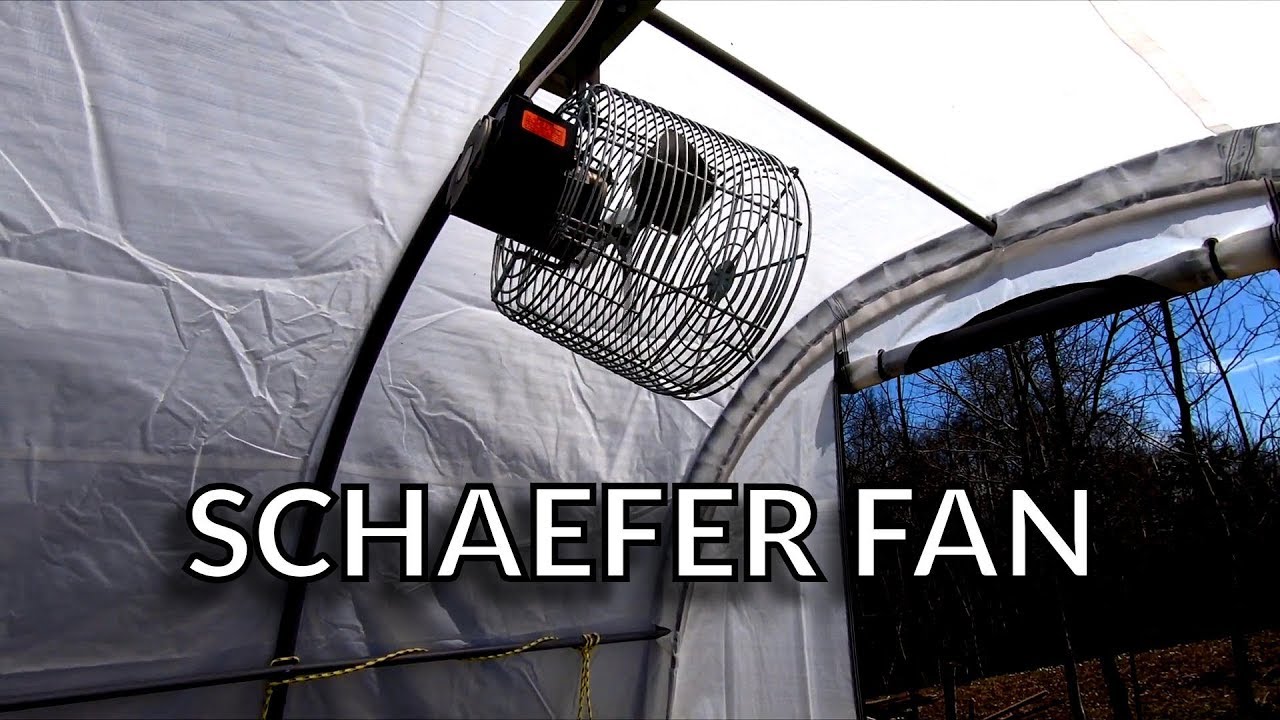 Greenhouse Bench Parts and Schaefer Fan Bracket YouTube