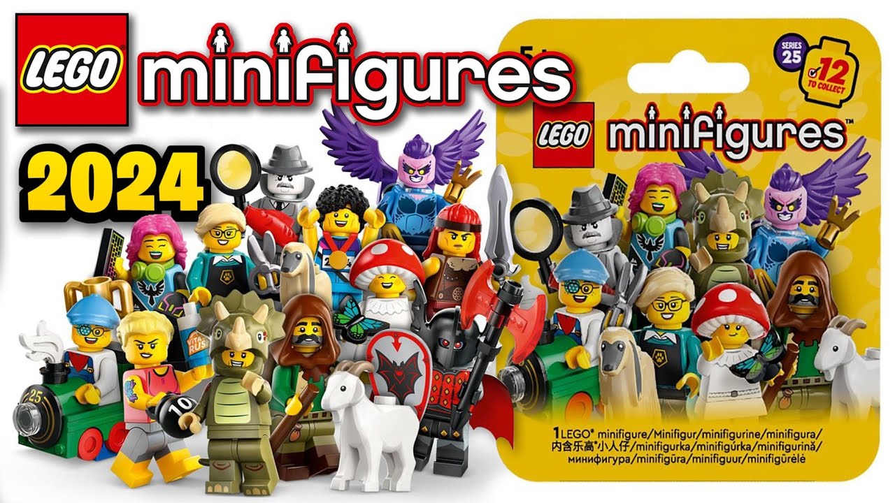 LEGO Minifigures Series 25 OFFICIALLY Revealed 