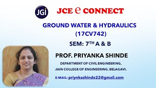 GWH MODULE 5 TEST FOR YIELD OF A WELL: Pumping test & Recuperation test
