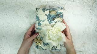 3 in 1-Newest Junk Journal flip through with music-ASMR-in depth guide to journal