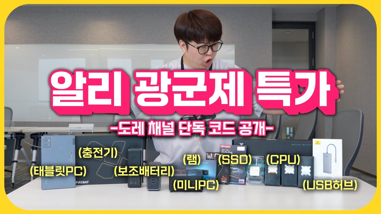 알리 본사가서 가격 협상하고 온 '알리 익스프레스 광군제!'