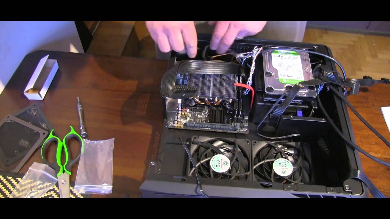 HTPC Gaming pc BUILD HD 1080p - YouTube