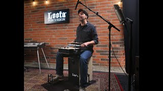 Loota Percussion. Play along with band called Crooked Still!  (song: Railroad Bill)