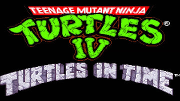 TMNT 4- Turtles In Time Music: Technodrome ~ Let