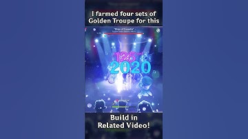 I FARMED FOUR SETS OF GOLDEN TROUPE FOR THIS