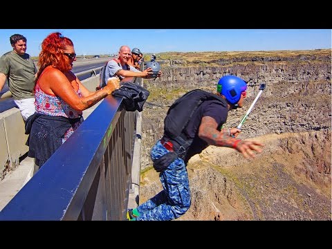 BASE Jump | My Mom Pushed Me Off A Bridge!
