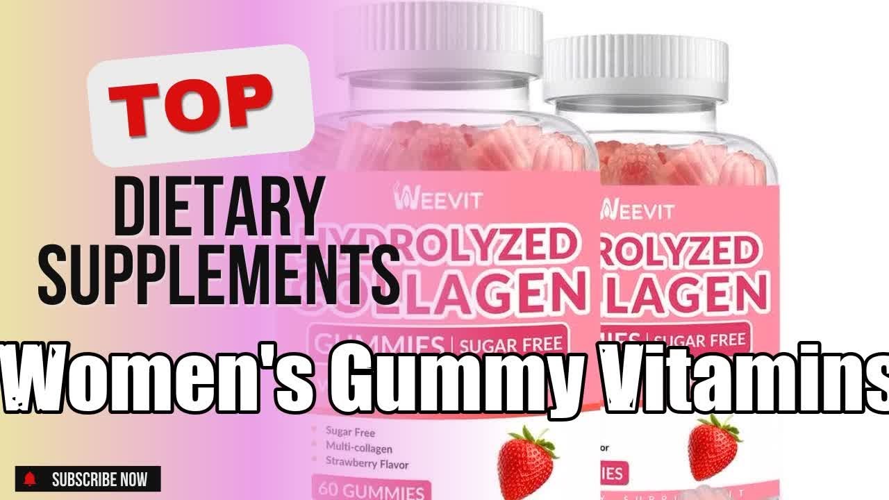Top 10 Dietary Supplements about Women's Gummy Vitamins BEST of All Time