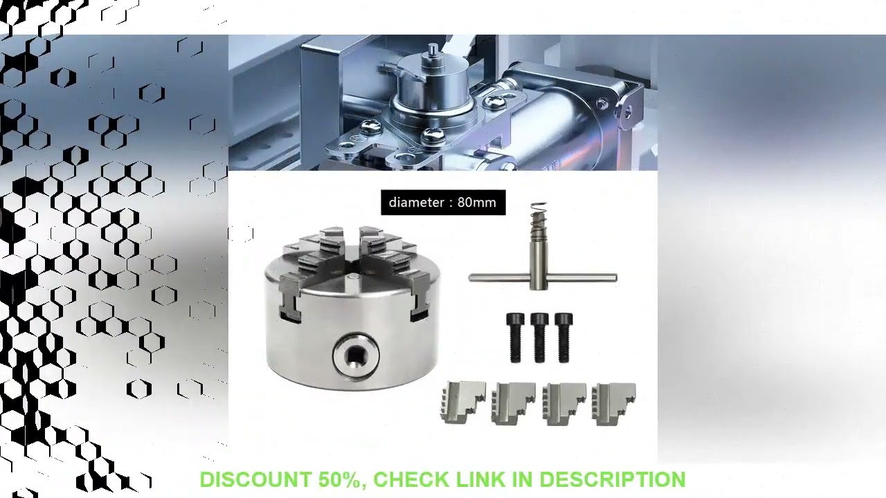 4 Backenfutter Dreibackenfutter 80 mm Vierbackenfutter PrÃ¤zisions Drehbank Chuck