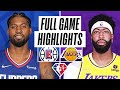 CLIPPERS at LAKERS | FULL GAME HIGHLIGHTS | December 3, 2021