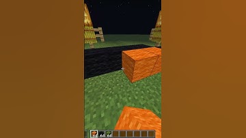 Satisfying ASMR: Placing and Breaking Blocks in Minecraft 🎧 PLACING HALLOWEEN PUMPKIN