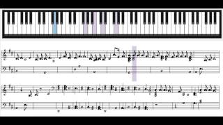 Break In - Halestorm piano sheet / tutorial chords