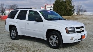 2009 Chevrolet TrailBlazer LT Summit White For Sale Dealer Dayton Troy Piqua Sidney Ohio | CP13841T