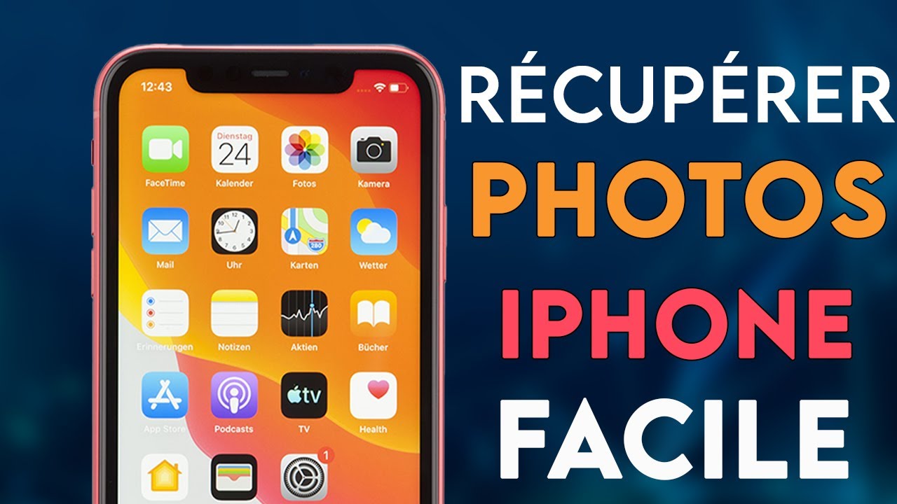 [TUTO] Récupérer des photos supprimées sur iPhone Rapidement YouTube
