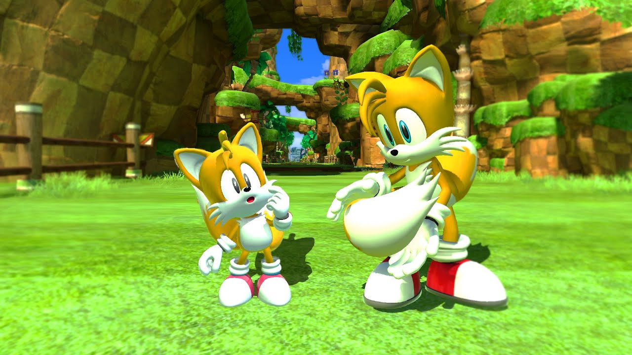 Sonic Generations: Play as Classic Tails 