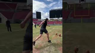 Kicking an NFL Field Goal #contractor #nfl #football #sports