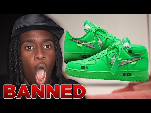 Twitch is scared of green shoes.