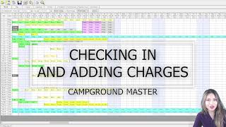 Campground Master Tutorial (Part 5) Checking In and Adding Charges