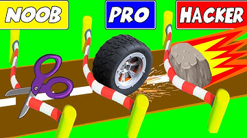 NOOB vs PRO vs HACKER - Rope Savior 3D WaWor